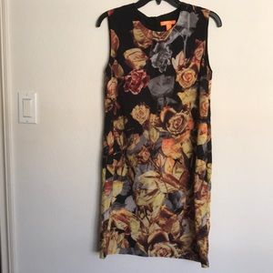 Joe Fresh dress size 4 color black with flowers